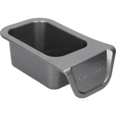 MasterClass Smart Stack 0.5 kg Loaf Tin Bread Baking Mould with Space-Saving Stackable Design for Home Baking, Non-Stick, Scratch-Resistant, Carbon Steel Pan, Oven Safe, Dishwasher Safe, Small