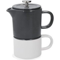 La Cafetiere Barcelona Cool Grey Ceramic, 400 ml