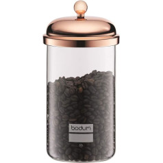 BODUM 11654-18S Classic Storage Jar, Glass, Copper