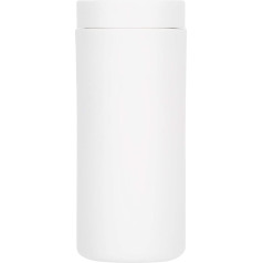 240ml Manual Hand Soap Dispenser Lotion Shampoo Soft Silicone Bottle Detergent Dispenser Easy Squeeze Lotion Shower Gel for Kitchen Bathroom [White]