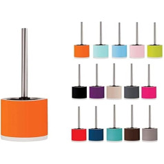 MSV Cagliari Toilet Brush Ceramic Soft Touch Orange