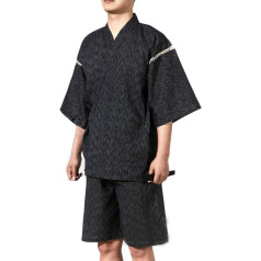 Fancy Pumpkin Men's Japanese Style Dress Kimono Pyjamas Suit Size XL-A008, Colour 08