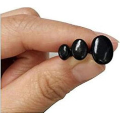 erioctry 50pcs Plastic Oval Safety Eyes and Nose for Teddy Bear Doll Plush Toy DIY Craft (14x17mm)