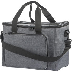Ideen mit Herz Zipped Storage Bag | Small | Ideal for Craft Materials and Craft Supplies | 37.2cm x 29cm x 27cm, gray, functional, organized