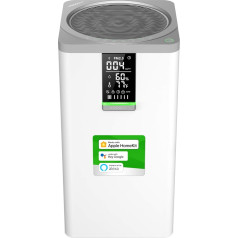 VOCOlinc HEPA Air Purifier Allergy Sufferers CADR 500 m³/h for 60 ㎡ Home Smoking Room, Against 99.97% of Mould, Dust, Pollen, Dust and Smoke, Air Purifier, 30 dB Sleep Mode, Timer with App, White