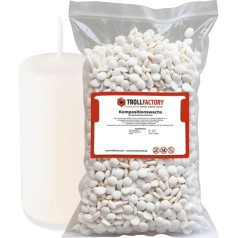 TFC Composition Wax 2 kg - Premium Candle Wax for Pouring and Designing - Ideal for Scented Candles and DIY Candle Sets - Biodegradable
