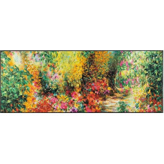 wash+dry Doormat, Acrylic, Colourful, 75 x 190 x 0.7 cm