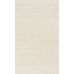 SAFAVIEH Natura Collection Geometric Rug for Living Room, Dining Room, Bedroom, Short Pile, Ivory, 76 x 122 cm