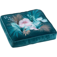 DOUCEUR D'INTERIEUR Kelly Floor Cushion, Multi-Colour, 40 x 40 x 8 cm