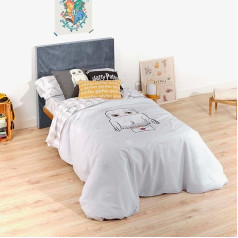 Belum Harry Potter Duvet Cover with Buttons 100% Cotton Model Hedwig Stars for 90 cm Wide Bed (155 x 220 cm)