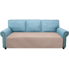 Granbest Water Resistant Sofa Slipcover, 3 Seater Non-Slip Sofa Protector for Kids Pets Dogs Cats Sofa Cushion Cover Four Seasons Universal (3 Seater, Pink)
