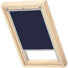 VELUX Original Blackout Blind (DKL) for Roof Window, Silver Side Rails, A