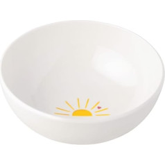 Villeroy & Boch With Love Hello Sunshine White Cereal Bowl, Dishwasher Safe, Microwave Safe, Sun Bowl, Bowl, Small Bowl, Salad Bowl, Soup Bowl, Gift, Premium Porcelain