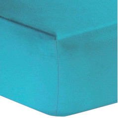Easy Care Extra Deep Percale 40cm Fitted Sheets Teal