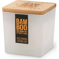Large Bamboo Candle (Welcome Evening Fire)