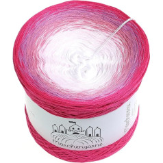 LiLu's Colour Gradient Yarn Lovely Fuchsia Outer 4-Ply 300 g / 1140 m