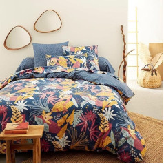 Printed Lyocell Duvet Cover Jade 200 x 200 cm Origin