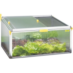 Juwel Biostar Protect 1000 Cold Frame (Greenhouse with Pest Net Against Vegetable Flies, Heavy Rain, Sun, Thermal Discs 8 mm, UV-Stabilised, Continuous Ventilation) 20151