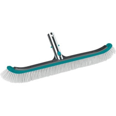 BAYROL Cleaning Brush 50 cm with Polypropylene Bristles for Pool Cleaning - Aluminium Connector - Can be Used on All Pool Surfaces - Compatible with All Standard Telescopic Poles