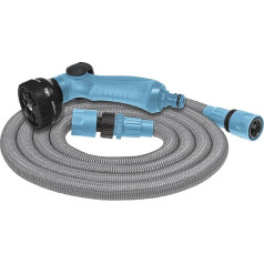 Basic irrigation set with 15 metre expandable hose.