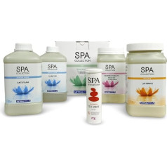 Astral Pool Spa Collection Bromine Kit, pH Minus, Bromine Tablets, Clarifyer, Anti Foam, 6 in 1 Test Strips, Basic Equipment for Optimal Water Care in Hot Tubs