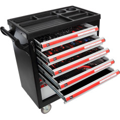 Instrumentu skapis 7 atvilktnes 79x49x101cm ar 206 ea.