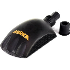 Mirka Roundy Hand Sanding Block with Velcro and Suction / Sanding Block for Ø 150 mm Velcro Sanding Discs / For Sanding Wood, Putty, Lacquer, Composite / Dust-Free Sanding / 9190143011