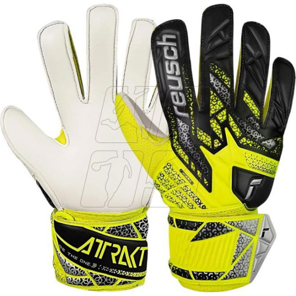 Reuch Reusch Attrakt Solid Jr vārtsargu cimdi 5572515 2014 / 4