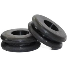 YGTMCMKY Gummidichtungsring, Öldichtung, Dichtung zum Schutz von Kabellöchern, Schutzring, Unterlegscheibe, Hardware, 20 Stück