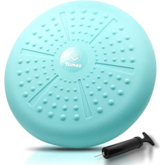 Tumaz Ball Seat Cushion Improves Sitting Posture and Increasing Attention, Air Seat Cushion for Physiotherapy, Relieving Back Pain and Strengthening Core Muscles