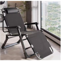 Garden Lounger Zero Gravity Chair Tilting Gravity Recliner For Indoor And Outdoor Use, Padded XL Patio Lounger Supports 450lbs (Color : A, Size : 66x78cm)