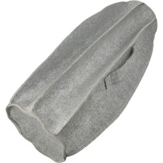 HiyyFloy 65 cm Felt Yoga Ball Cover, Pilates Ball Protection, Foldable Gym Ball Cover for Gym, Yoga, Pilates, Balance Exercises