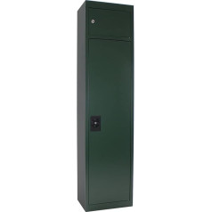 HomeDesign Gun cabinet HDW-5C Cylinder lock Green