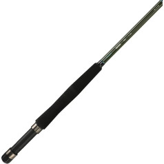 Shakespeare Cedar Canyon Carbon Fly Rod, 4 Piece Lightweight Carbon Composite Blank Medium Fast Action Stainless Steel Guides EVA Foam Handle Portable - Various Sizes Available