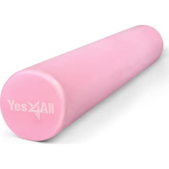 Yes4All Fascia Roller for Back, Spine, Legs, Arms 30/45/60/90 cm - Medium Hard Foam Roller, Foam Roller for Yoga, Pilates, Stretching & Fitness