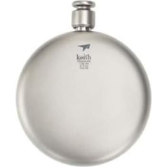 Keith Titanium Round Flask, 130 ml, Ti9303