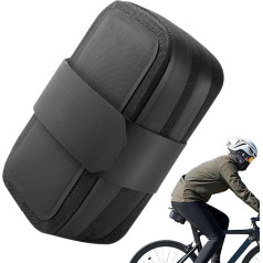 Bike Seat Bag - Strap-On Saddle Bag Saddle Bag Bicycle Bag - 0.8L Bicycle Wedge Pack Small Waterproof Bag Bicycle Accessories Storage Bag