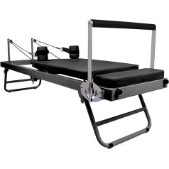 Holdes Foldable Pilates Equipment, Foldable Pilates Reformer - Pilates Reformer Core Bed, Core Training Device, Home Training Device with a Capacity of 300 Pounds for Travel Use