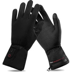 Dr.warm Heated Gloves, Heated Gloves for Men and Women, Winter Work Gloves, Thin Heated Gloves, Bicycle Winter Hand Warmers