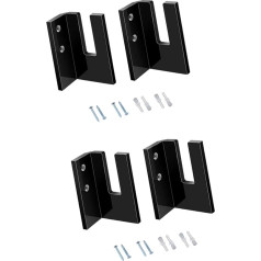 Qianly Skateboard Holder for Wall Mounting, Snowboard Storage, Surfboard Shelf for Living Room