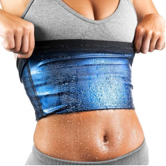 Sweat Spark Waist Trimmer for Women (XS-10XL) - Shape your back and abdomen, wear it during exercise