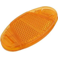 ASZHQUXIUAS Bicycle Reflectors Front/Rear Bicycle Reflectors Pack of 2 Bicycle Spoke Reflector Safety Warning Wheel Rim Reflective Bracket Night Reflectors Flashing Cycling (Yellow)