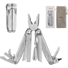 NexTool Muiltool Multifunctional Pliers, 19 in 1 Multitool Tool with Pliers, Folding Knife, Screwdriver, Scissors, Multi-Tool Multifunction, Stainless Steel Camping Accessories, Gift for Men