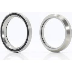 DINGGUANGHE-CUP Thin Wall Bearing ACB52H8 Bicycle Headset Bearing Cover 52x40x8mm 45/45 Degree Chrome Steel Tapered Upper Lower ACB Bearing Tapered Parts Repair Ball Bearings