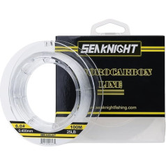 Seaknight 100% Fluorocarbon Single String Fishing Line 100m/110yds Carp Fishing Monofilament Nylon Line Sinking Leader Line 3-100lb