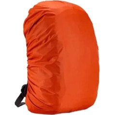 HESHUYAN Rain Cover Backpack 35L 45L 50L-60L 70L Waterproof Bag Outdoor Camping Hiking Climbing Dust Rain Cover Backpack Rain Cover (30-40L, Orange)