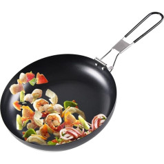 Non-Stick Frying Pan - Camping Pan, Multifunctional Camping Pan, Lightweight Camping Pan, Foldable Frying Pan, Cooking Pot, Camping Kitchen Utensils, Camping Pan, Foldable Frying Pan