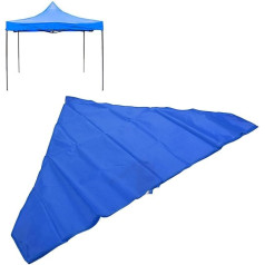 FLEXMAN Ersatz Überdachung, 420D Oxford Stoff, 4 Eck Überdachung, Faltbare Überdachung, Zelt Oberabdeckung, Ersatz für Feiermontage, Sonnenschutz, Parkplatz (Blue)