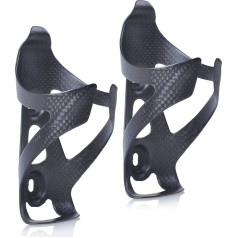 ThinkTop Pack of 2 Ultralight Full Carbon Fibre Bicycle Water Bottle Holder Holders for Bicycle Road Bike MTB Cycling