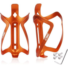 2 Pcs CNC Road Bike Mountain Bike Bottle Holder Orange